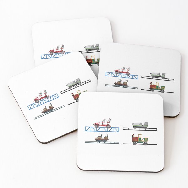 Item preview, Nigloland Coaster Cars Design designed and sold by CoasterMerch.