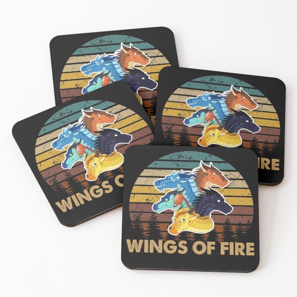 Item preview, vintage three image nightwing wings of fire dragon beautiful art designed and sold by RonVictoria95.