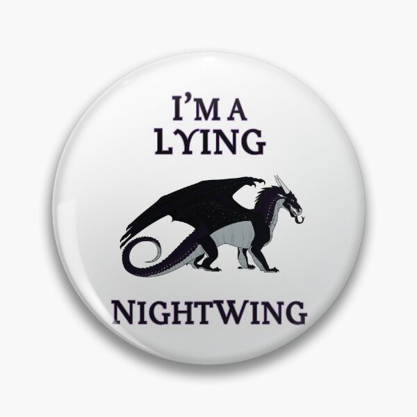 Item preview, I am lying nightwing wings of fire dragon beautiful art designed and sold by RonVictoria95.