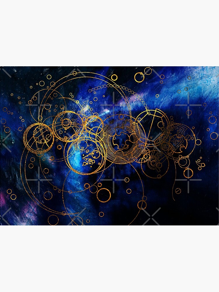 Time Lord Writing (blue) by TheWhiteBear