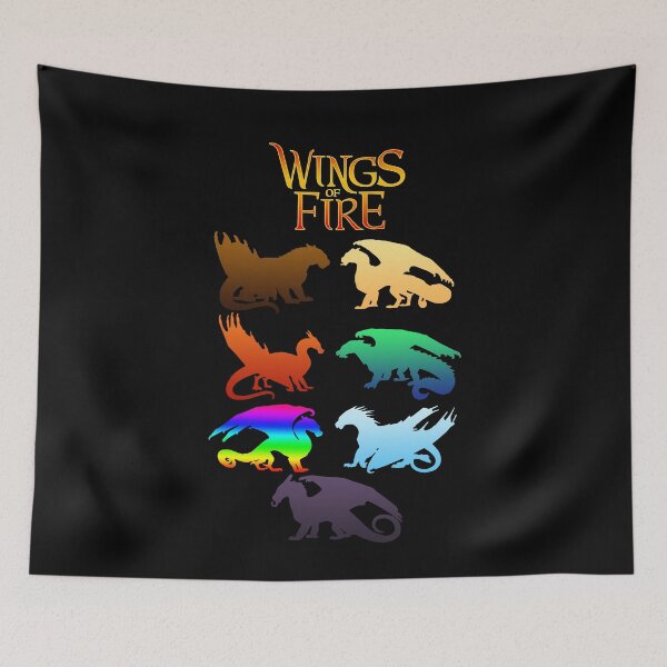 Item preview, color nightwing wings of fire dragon beautiful art designed and sold by RonVictoria95.