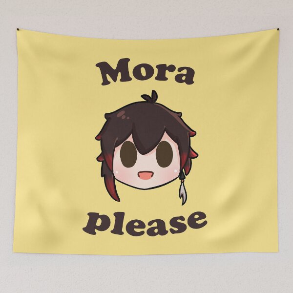 Item preview, Genshin impact zhongli mora please designed and sold by Morcawork.