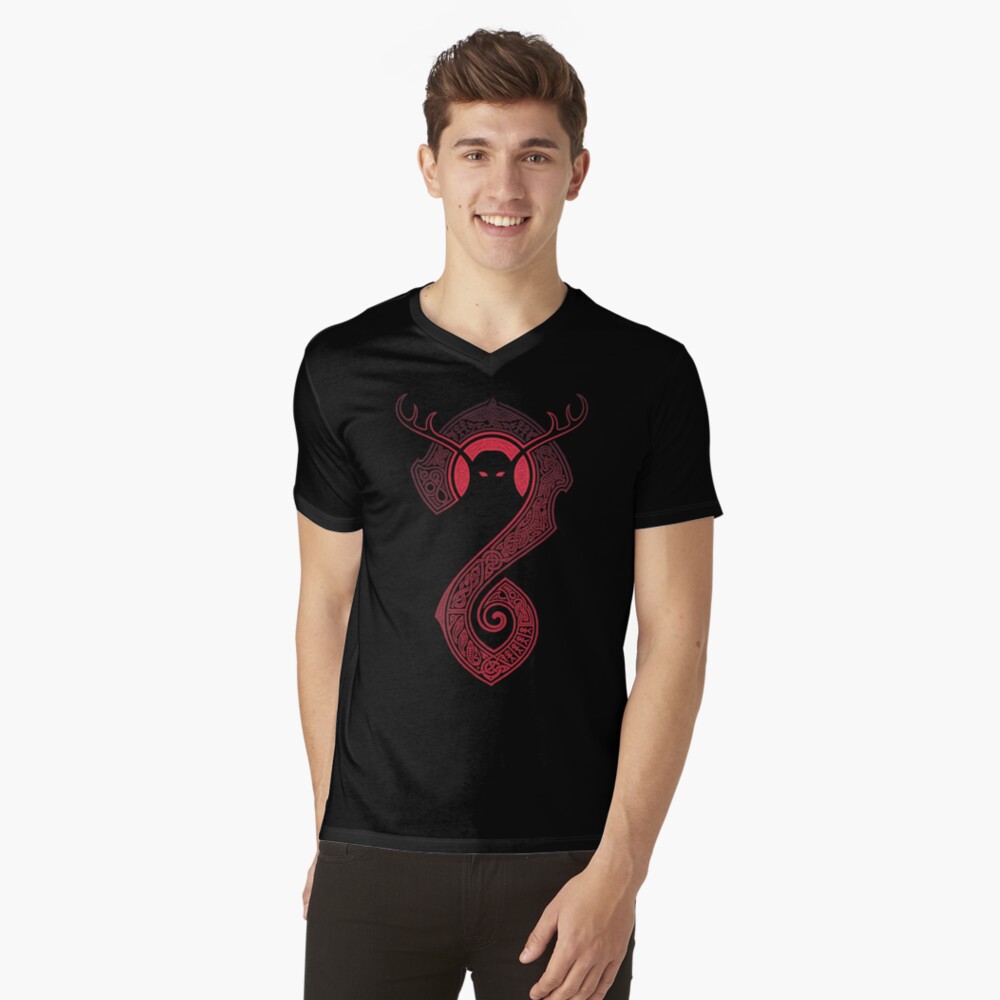 Item preview, V-Neck T-Shirt designed and sold by RAIDHO.