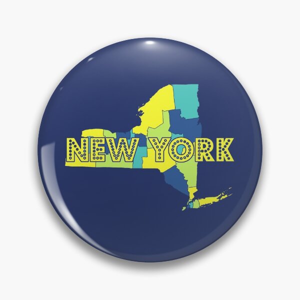 Item preview, State of New York Map designed and sold by Chubuter.