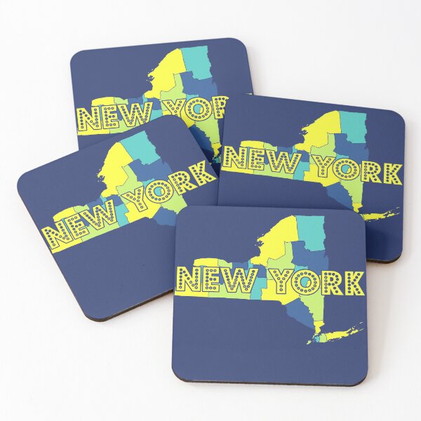 Item preview, State of New York Map designed and sold by Chubuter.