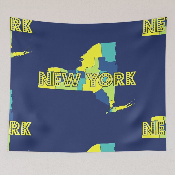 Item preview, State of New York Map designed and sold by Chubuter.