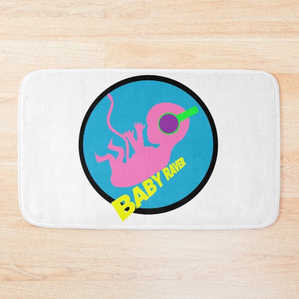 Item preview, Baby Raver Cute Funny Baby Artwork designed and sold by TeesByMark.