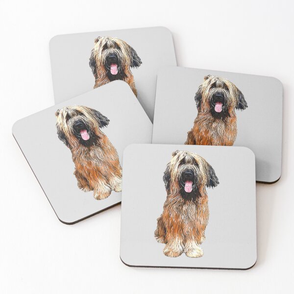 Item preview, Briard Cuteness designed and sold by ElegantCat.