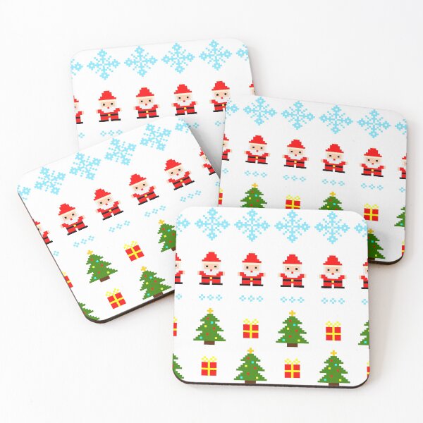 Item preview, Christmas Pattern - Pixel Art 1 designed and sold by akaiawa.