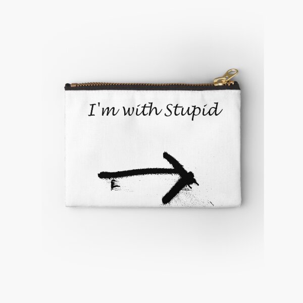 Item preview, Im with Stupid designed and sold by charmaine pettigrew.