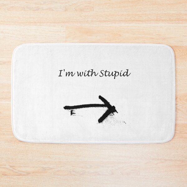 Item preview, Im with Stupid designed and sold by charmaine pettigrew.