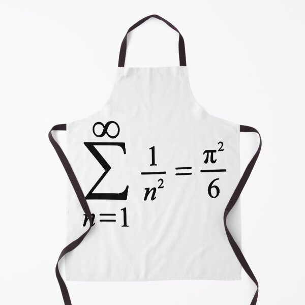 Item preview, sum of inverse squared numbers, math and algebra basics designed and sold by NoetherSym.