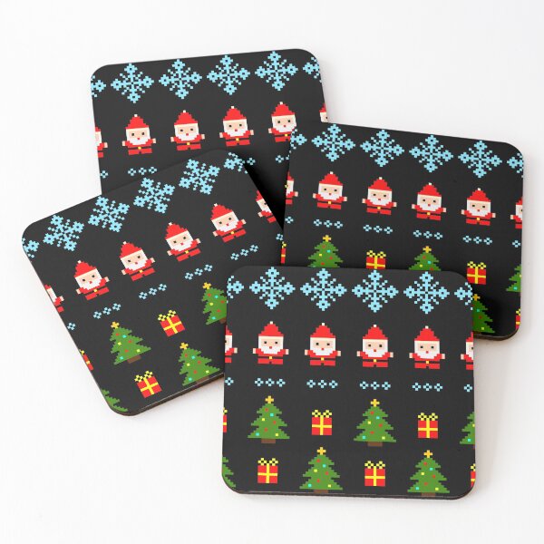 Item preview, Christmas Pattern - Pixel Art 2 designed and sold by akaiawa.