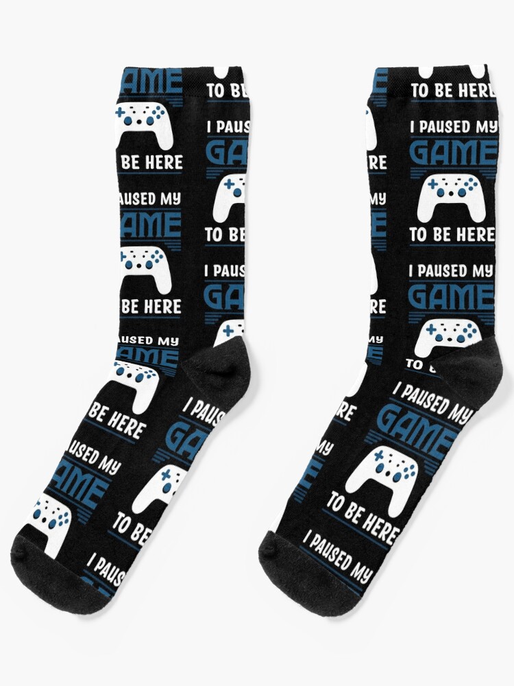 Calcetines divertidos para jugadores de videojuegos para hombre