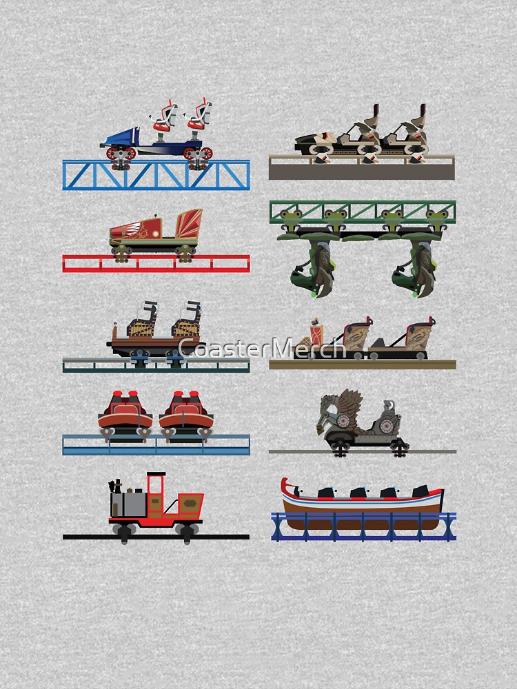 Europa Park Coaster Cars Design by CoasterMerch