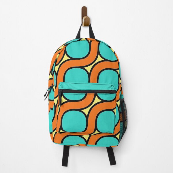 Item preview, Turquois Orange Line Pattern designed and sold by Luvjesus2.
