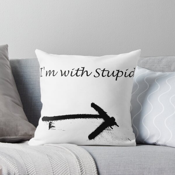Item preview, Im with Stupid designed and sold by charmaine pettigrew.