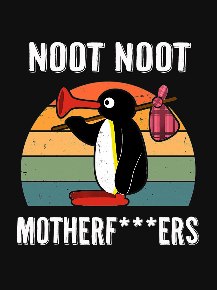 Imagen 7 de 7, Camiseta esencial con la obra Noot Noot Pingu, diseñada y vendida por Rock-n-roll70s.