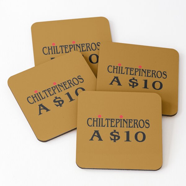 Item preview, Chiltepineros a 10 designed and sold by Raccoonidae.