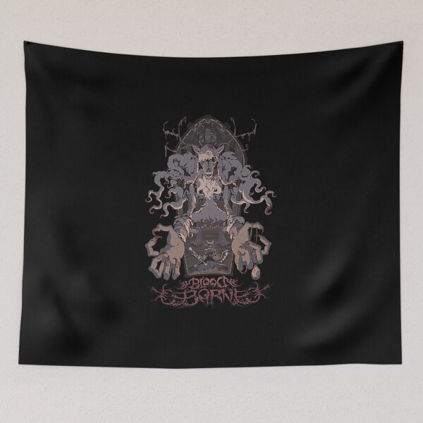 Item preview, Unofficial Bloodborne Metal Band Tee designed and sold by Rock-n-roll70s.