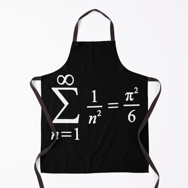 Item preview, sum of inverse squared numbers, calculus and math basics designed and sold by NoetherSym.