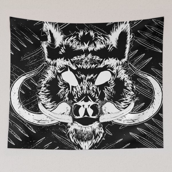 Item preview, Demon Boar designed and sold by MysticMoonVibes.