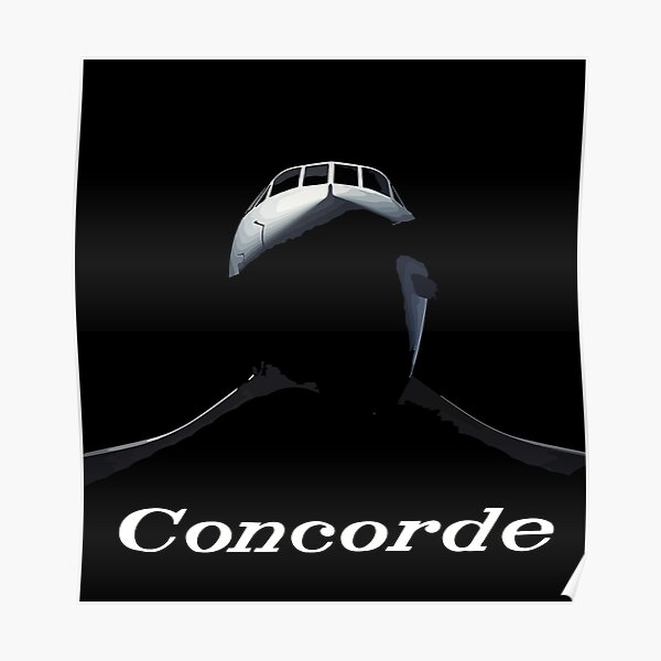 Concorde SST Poster