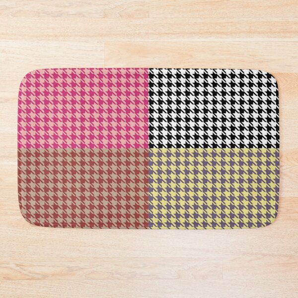 Item preview, Multicolor Houndstooth Line Pattern designed and sold by Luvjesus2.