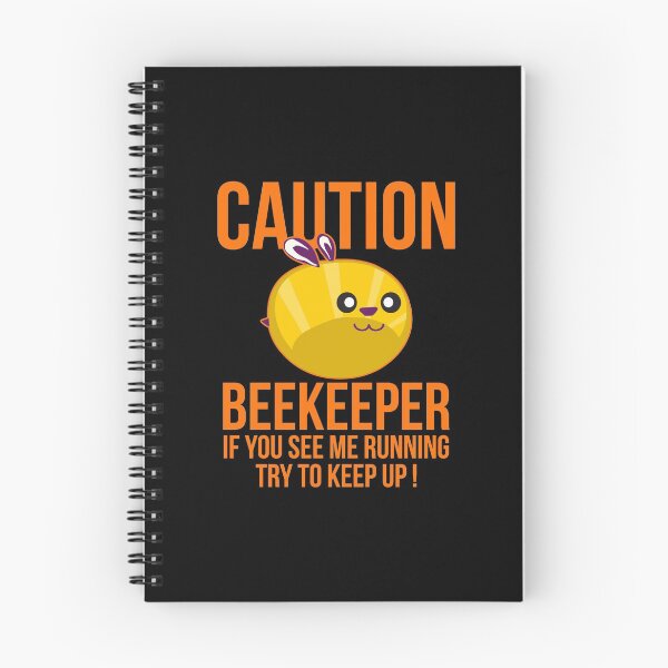 Item preview, Caution Beekeeper If You See Me Running Keep Up designed and sold by at85productions.