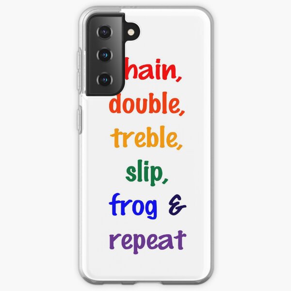 Rainbow Crochet Mantra Samsung Galaxy Soft Case
