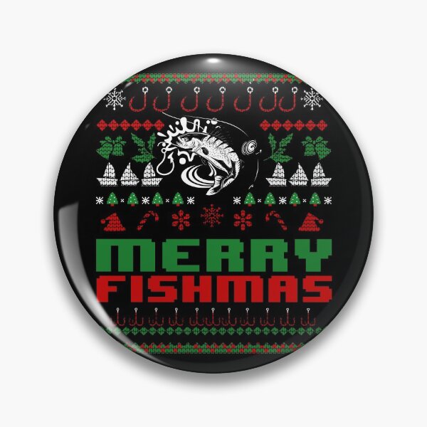 Artikelvorschau, Frohe Fishmas hässliche Weihnachtsfischerei Fischer Geschenk Angelausrüstung entworfen und verkauft von DynamicDesign.