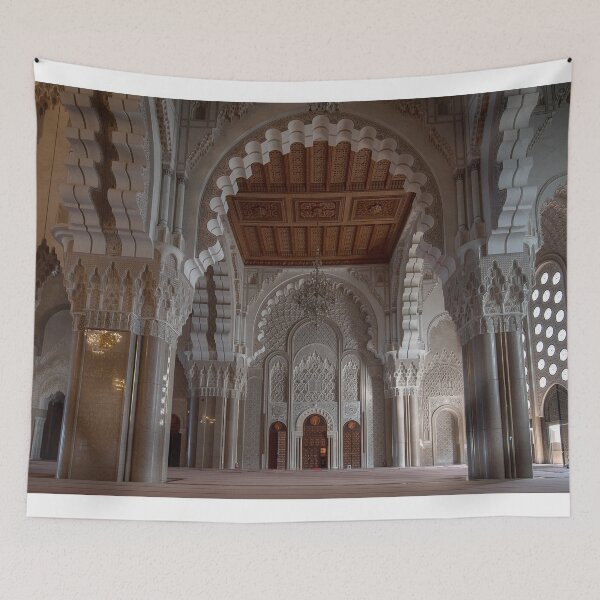 Item preview, Hassan II Mosque interior in Casablanca, Morocco designed and sold by mitzobs.
