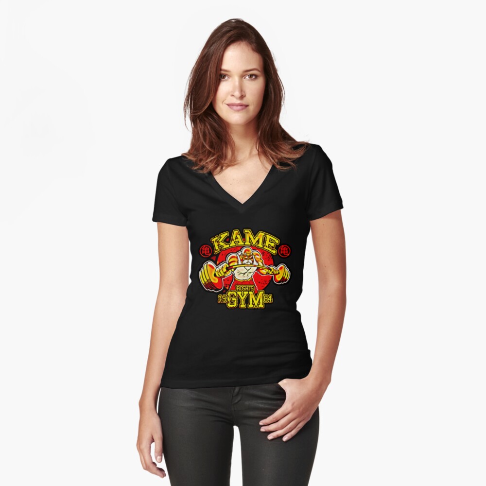 Item preview, Fitted V-Neck T-Shirt designed and sold by VicFreedomind.