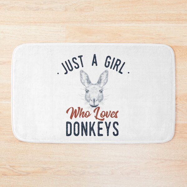 Item preview, Just A Girl Who Loves Donkeys Funny Donkey Lover Gift designed and sold by saadtraibiz.