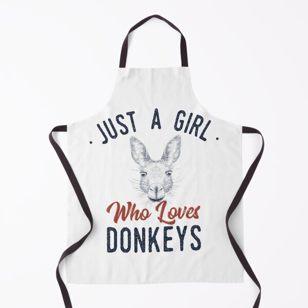 Item preview, Just A Girl Who Loves Donkeys Funny Donkey Lover Gift designed and sold by saadtraibiz.