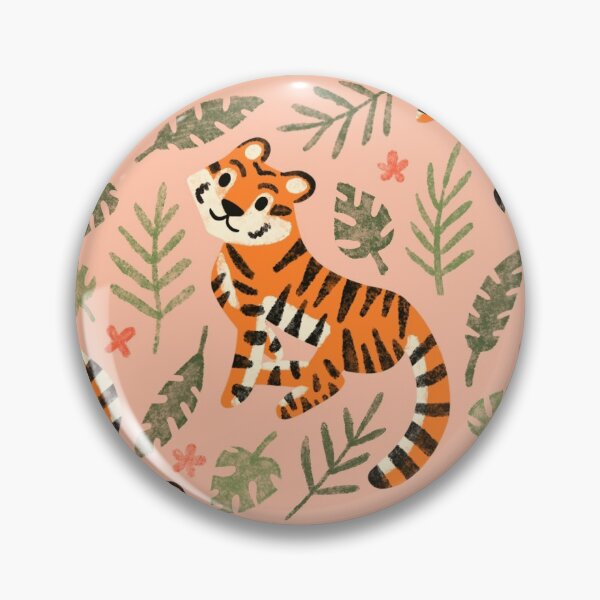 Artikelvorschau, Verspieltes Tigermuster entworfen und verkauft von DeKoro.