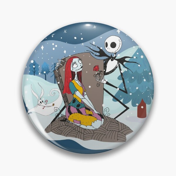 Item preview, Jack Skellington and Sally - The Nightmare Before Christmas designed and sold by 11UponaTime.