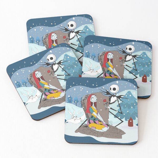Item preview, Jack Skellington and Sally - The Nightmare Before Christmas designed and sold by 11UponaTime.