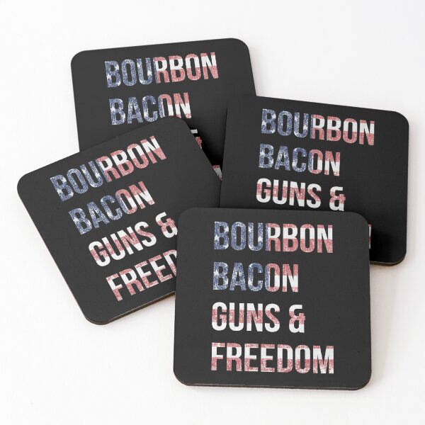 Item preview, Bourbon Bacon Guns And Freedom designed and sold by flippinsg.