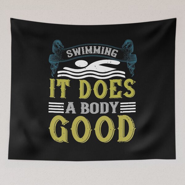 Item preview, Swimming, It Does A Body Good designed and sold by GoodVibeDesign.