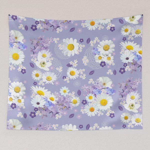 Item preview, Dreams Of Daisies_Lilac Background designed and sold by leBoosh-Designs.