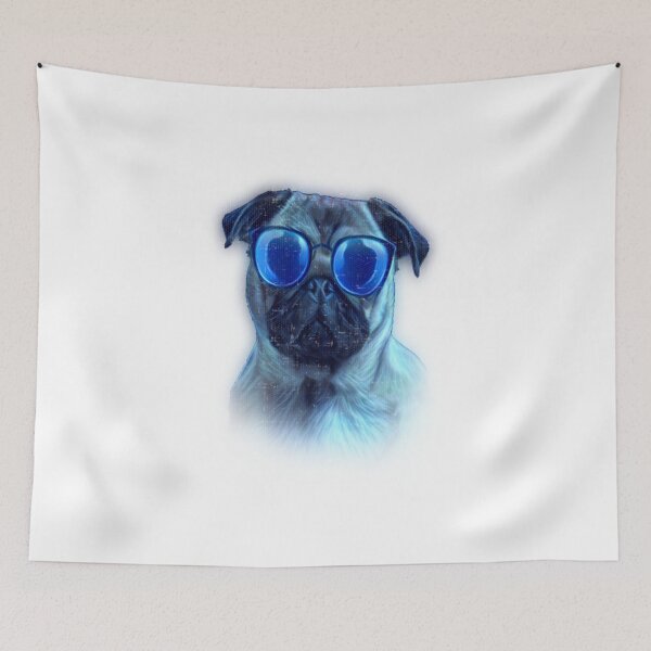 Item preview, Pug Neon Dog Sunglasses  designed and sold by WendellMiller.