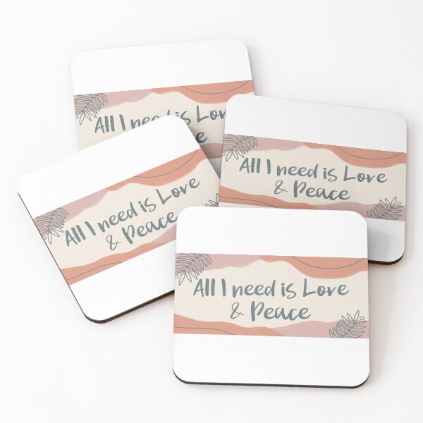 Item preview, All i need is Love and Peace designed and sold by TeesKeeper.