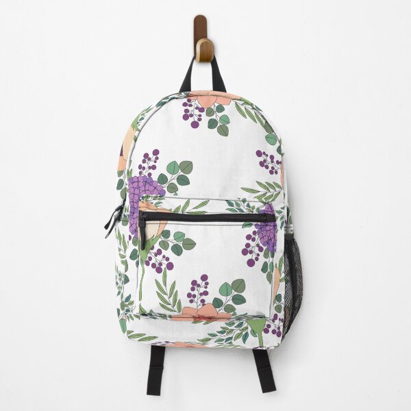 Item preview, Floral Flower Pattern Print Green Leaf designed and sold by Walk-It-Off.
