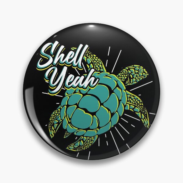 Artikelvorschau, Shell Yeah Artistic Bunte Meeresschildkröte Art Lover Turtle Gear entworfen und verkauft von DynamicDesign.