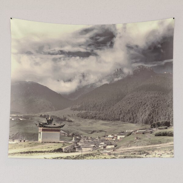 Item preview, Tibetian village designed and sold by Sasas Photography.