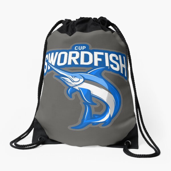 Sailfish Logo Drawstring Bag Blue