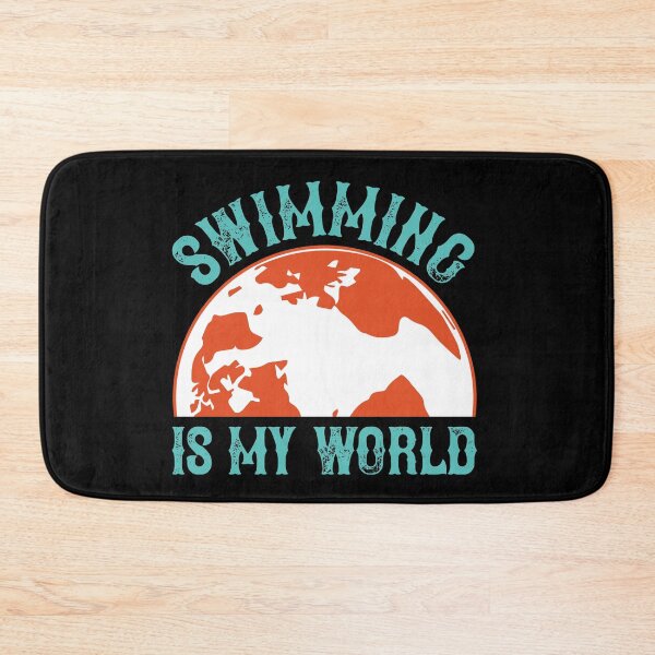 Item preview, Swimming Is My World designed and sold by GoodVibeDesign.