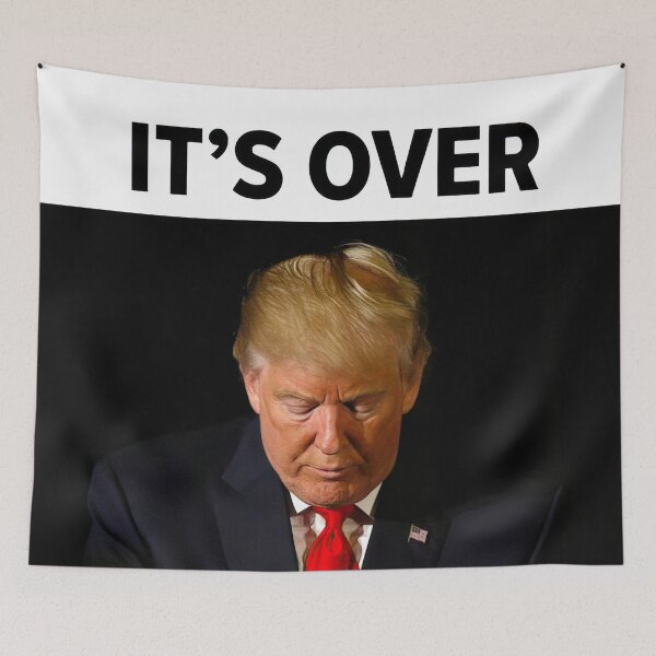 Item preview, It's Over Donald Trump Meme designed and sold by shitpostanon.