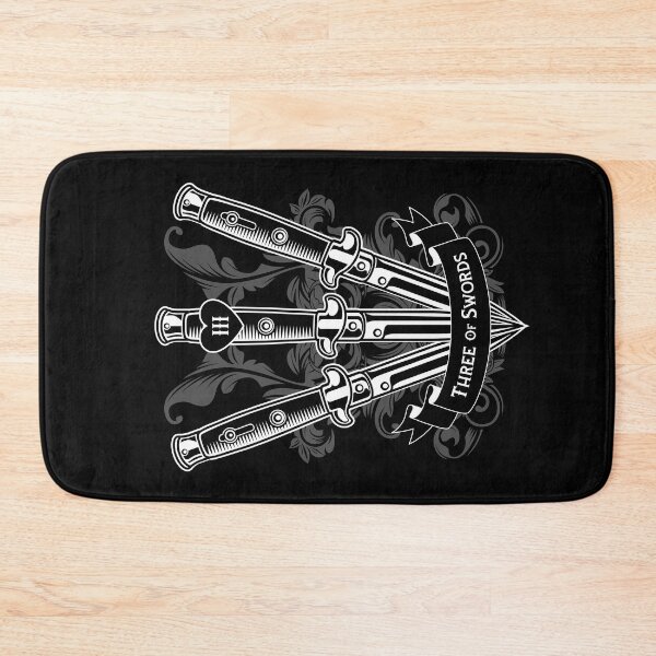 Item preview, Three Of Swords Tarot Card Astrology Switchblades designed and sold by GrandeDuc.